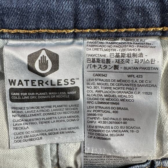 Levi's 569 LOOSE FIT STRAIGHT LEG Mens Size 39x29.5 Blue Jeans Denim Pants - Picture 9 of 11